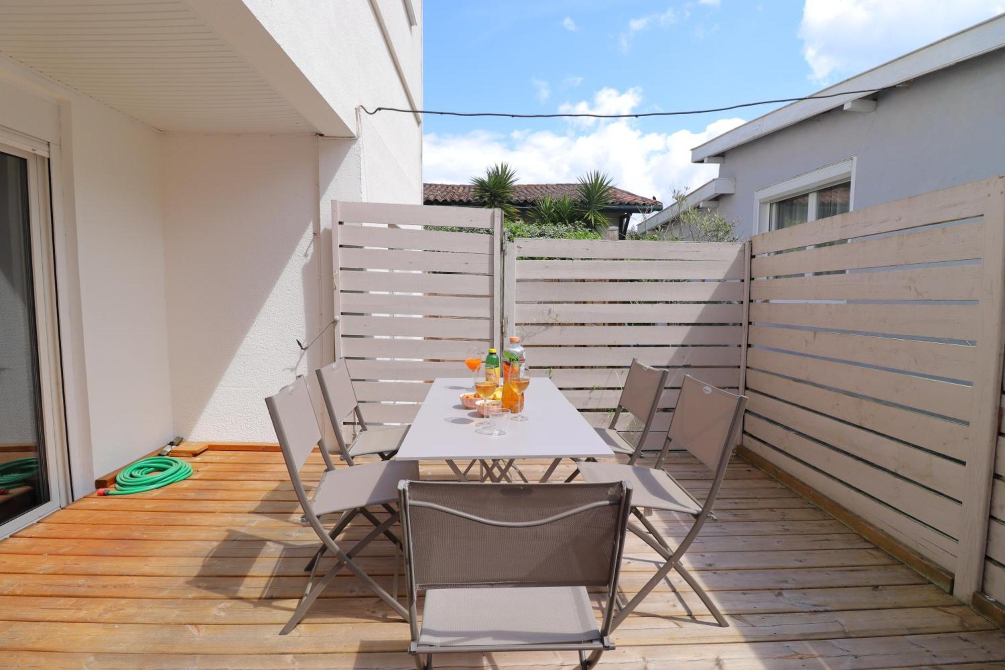 Le Spazioso - T3 Arcachon Avec Terrasse Privative Экстерьер фото